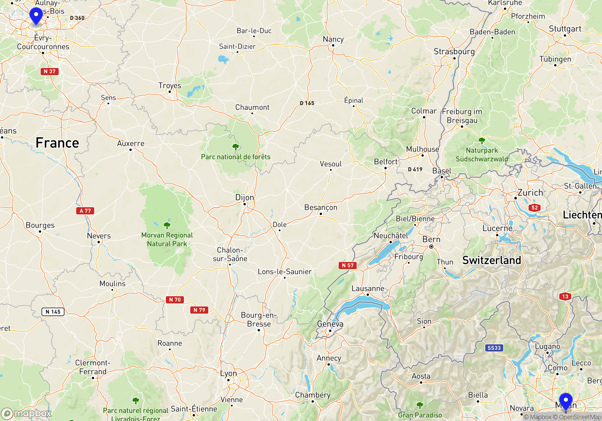 Routes